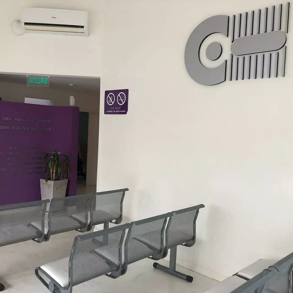 Sala de espera del centro de imágenes